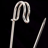 Maxbell 4 Inch Large Metal Safety Pin 10pcs