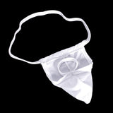 Maxbell Mens G-string Pouch Thong Posing Strap Underwear White