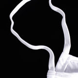 Maxbell Mens G-string Pouch Thong Posing Strap Underwear White
