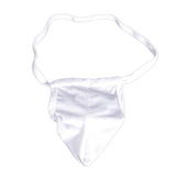 Maxbell Mens G-string Pouch Thong Posing Strap Underwear White