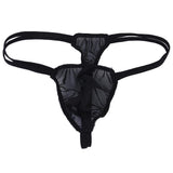 Maxbell Men Sexy T-back Underwear Thongs Black