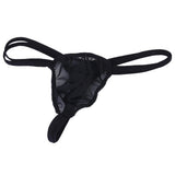 Maxbell Men Sexy T-back Underwear Thongs Black