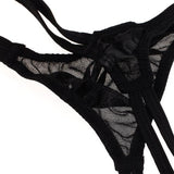 Maxbell Men Sexy T-back Underwear Thongs Black