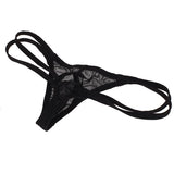 Maxbell Men Sexy T-back Underwear Thongs Black