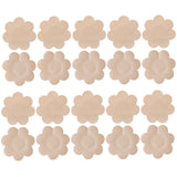 Maxbell 10 Pairs Nude Color Satin Breast Pasties Nipple Covers