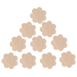 Maxbell 10 Pairs Nude Color Satin Breast Pasties Nipple Covers