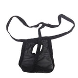 Maxbell Sexy Men Mesh Open G-string T-back Pouch Posing Strap Underwear Black