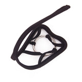 Maxbell Sexy C-string Thong Invisible Underwear Panty for Men With Ring -Black