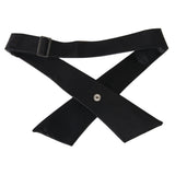 Maxbell 2pcs Fashion Elegant Men Women Pure Color Korean Style Unisex Cross Bow Tie