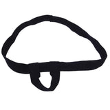 Maxbell Sexy New Men Male Model Thongs G-String Seamless Panty Underwear Adjustable Elastic Ring Black