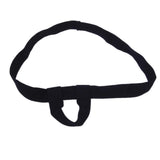 Maxbell Sexy New Men Male Model Thongs G-String Seamless Panty Underwear Adjustable Elastic Ring Black