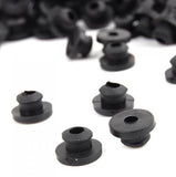 Maxbell 2x 100Pcs Assorted RUBBER Tattoo Armature Bar Nipples Supplies Grommets
