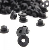 Maxbell 100 Tattoo Rubber Grommets Nipples+Tube Needle Tube Tips Cleaning Brush 5PCS Set
