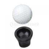 Maxbell Black + Red Golf Ball Pick-up Grabber Rubber Suction Cup for Putter Grip - HG