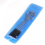 Maxbell 100 Tattoo Rubber Grommets Nipples+Tube Needle Tube Tips Cleaning Brush 5PCS Set