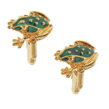 Maxbell Stainless Steel Men Cuff Link CUFFLINKS Shirt Set Toad Gold - Aladdin Shoppers