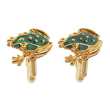 Maxbell Stainless Steel Men Cuff Link CUFFLINKS Shirt Set Toad Gold - Aladdin Shoppers