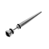 Maxbell 1 Piece Mens Hypoallergenic Stainless Steel Punk Screw Earrings Ear Stud