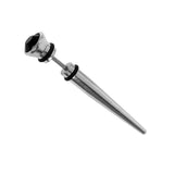 Maxbell 1 Piece Mens Hypoallergenic Stainless Steel Punk Screw Earrings Ear Stud