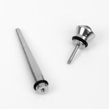 Maxbell 1 Piece Mens Hypoallergenic Stainless Steel Punk Screw Earrings Ear Stud