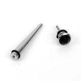 Maxbell 1 Piece Mens Hypoallergenic Stainless Steel Punk Screw Earrings Ear Stud