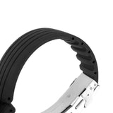 Maxbell Waterproof High Quality Elegant Graceful Silicone Replacement Watch Strap Band Black 20mm - Aladdin Shoppers