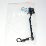 Maxbell 5x Dual Side Golf Club Brush Cleaner Ball Cleaning with Clip Plastic Groove Tool
