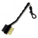 Maxbell 5x Dual Side Golf Club Brush Cleaner Ball Cleaning with Clip Plastic Groove Tool