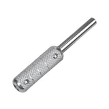 Professional Silver Iron Tattoo Grip With Back Stem Gun Grip Tube Supplies Tool