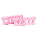 Maxbell Soft EVA Foam Toe Separator Toes Spacer for Manicure Pedicure Home Salon Use Pack of 10PCS Pink - Aladdin Shoppers