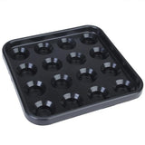 Maxbell Plastic Pool Billiard Ball Tray Holds 16 Balls - Black - Aladdin Shoppers