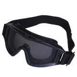 Maxbell Metal Mesh CQB Tactical Goggles Glasses (Black)