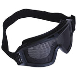 Maxbell Metal Mesh CQB Tactical Goggles Glasses (Black)