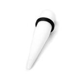 Maxbell 2x Acrylic Ear Expander Gauge 7/16'' Plug Taper Stretcher Stretching Tunnel Punk