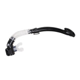 Maxbell Totally Dry Snorkel for Scuba Diving and Snorkeling (Black) - Aladdin Shoppers