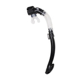 Maxbell Totally Dry Snorkel for Scuba Diving and Snorkeling (Black) - Aladdin Shoppers