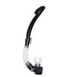 Maxbell Totally Dry Snorkel for Scuba Diving and Snorkeling (Black) - Aladdin Shoppers