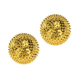 Maxbell Maxbell 2Pc 4.5cm Yoga Spikey Massage Gym Ball + Ab Mat Abdominal Sit Up Support Pad