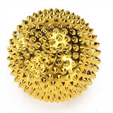 Maxbell Maxbell 2Pc 4.5cm Yoga Spikey Massage Gym Ball + Ab Mat Abdominal Sit Up Support Pad