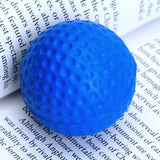 Maxbell 10 Pieces PU Foam Golf Ball Sponge Balls Indoor Outdoor Practice Training