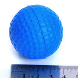 Maxbell 10 Pieces PU Foam Golf Ball Sponge Balls Indoor Outdoor Practice Training