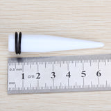 Maxbell 2 Pcs Acrylic Ear Plug Taper Gauges Expander Stretcher Stretching Piercing