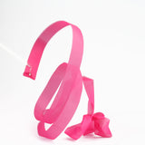 Maxbell 2x Gym Rhythmic Ballet Dance Ribbon Streamer Rod Baton Party Shocking Pink