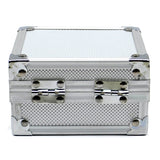 Maxbell Aluminum Storage Case Box with Clasp for Rotary/Coil Tattoo Machine Grip Tip