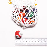 Maxbell Pool Snooker Table Cotton Nets Pockets with Fringe Brass Finish Irons for Children