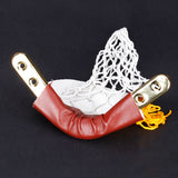 Maxbell Pool Snooker Table Cotton Nets Pockets with Fringe Brass Finish Irons for Children