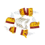 Maxbell Pool Snooker Table Cotton Nets Pockets with Fringe Brass Finish Irons for Children