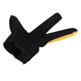 Maxbell 3x1 Piece Yellow Black 3 Finger Billiard Glove