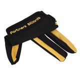 Maxbell 3x1 Piece Yellow Black 3 Finger Billiard Glove