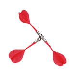 Maxbell Maxbell 3Pcs Bullseye Target Game Red Plastic Magnetic Darts